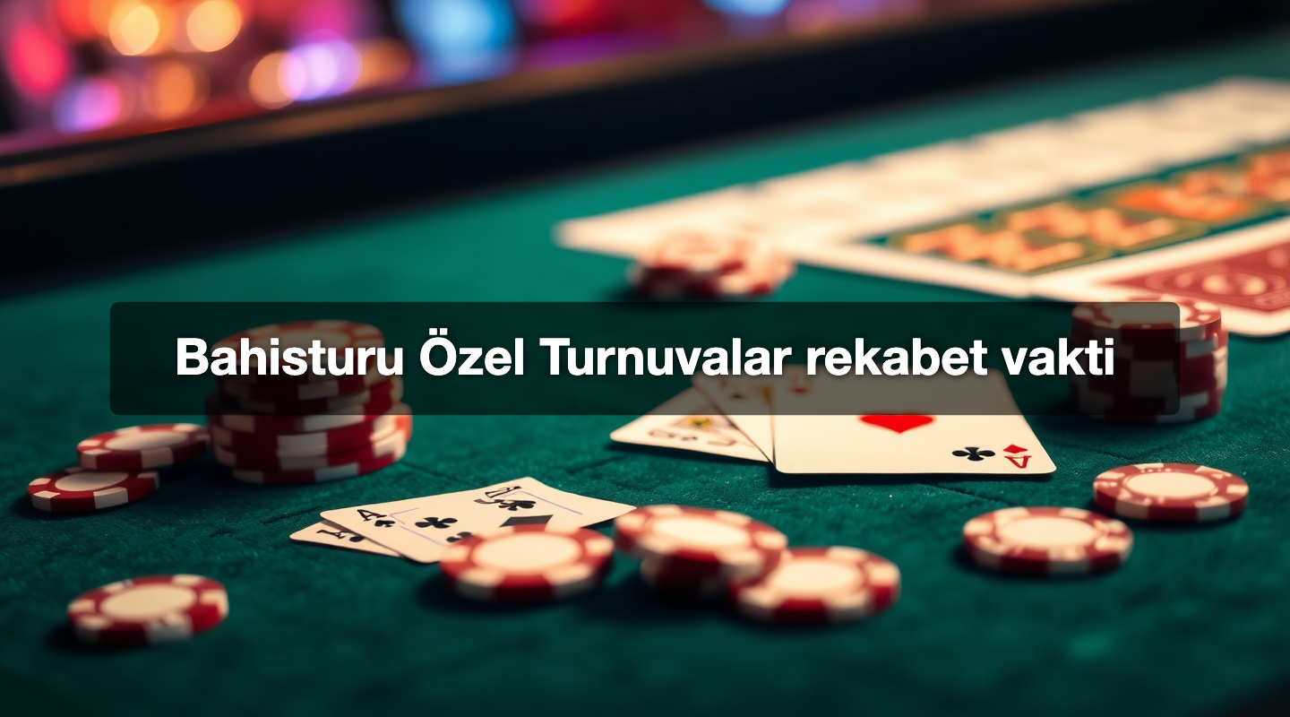 Bahisturu Özel Turnuvalar rekabet vakti